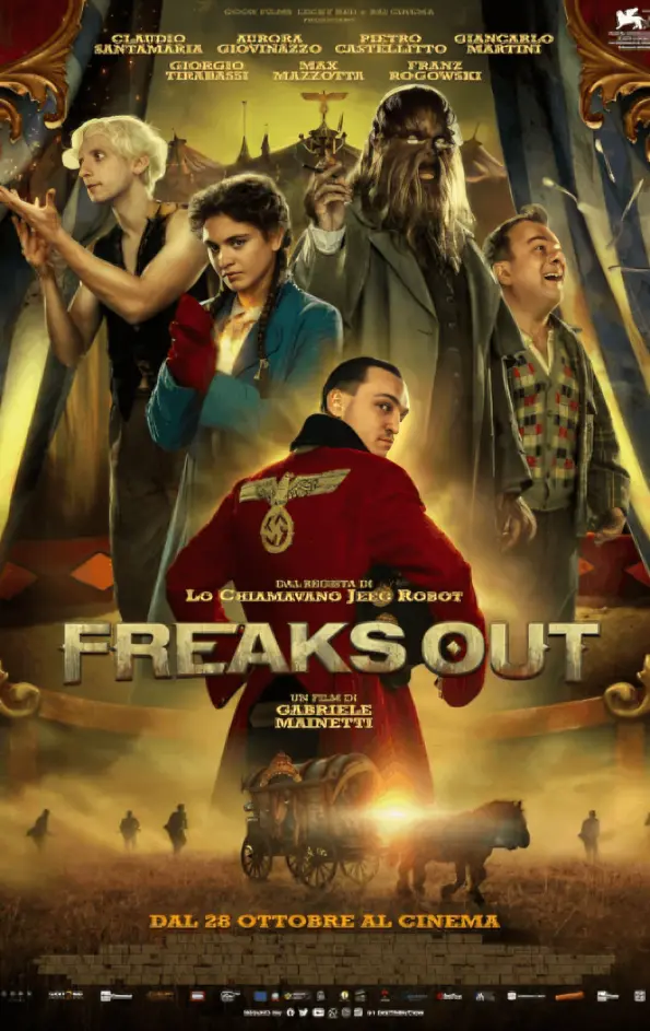 IPTV Abo - Freaks out Poster Logo Watch movie netflix - Beste IPTV Anbieter