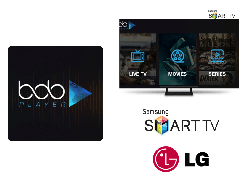 Install Bob player on Samsung TV, LG Tv - Beste IPTV Anbieter